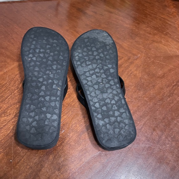 Brighton Jewelled Flip Flops Wedge Sandal Paris Chic - Picture 6 of 8